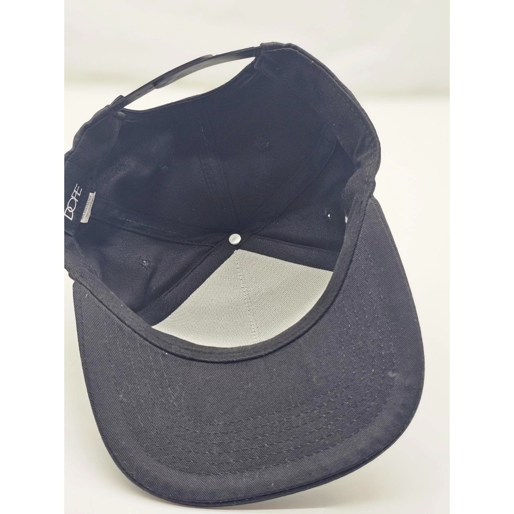 DOPE Black Solid Snapback Hat Cap, One Size Adjustable, Unisex Adults - Picture 7 of 7